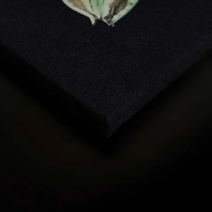 Detailansicht: Bricoflor Blumen Wandbild im Ölgemälde-Stil, Leinwandbild mit Rosen und Lilien.