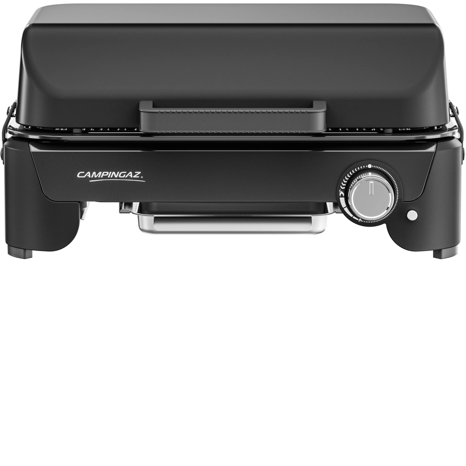 Campingaz Gasgrill Tour & Grill CV Plus, Tischgrill mit Deckel und Regler.