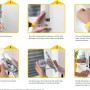 Anleitung: Schellenberg Einlasswickler Maxi 215 mm verzinkt Montage in 6 Schritten.