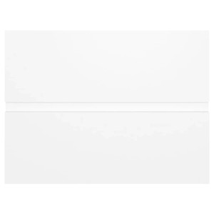 Weißer vidaXL Waschbeckenunterschrank (60x38,5x45 cm) aus Holzwerkstoff für Badmöbel-Sets.