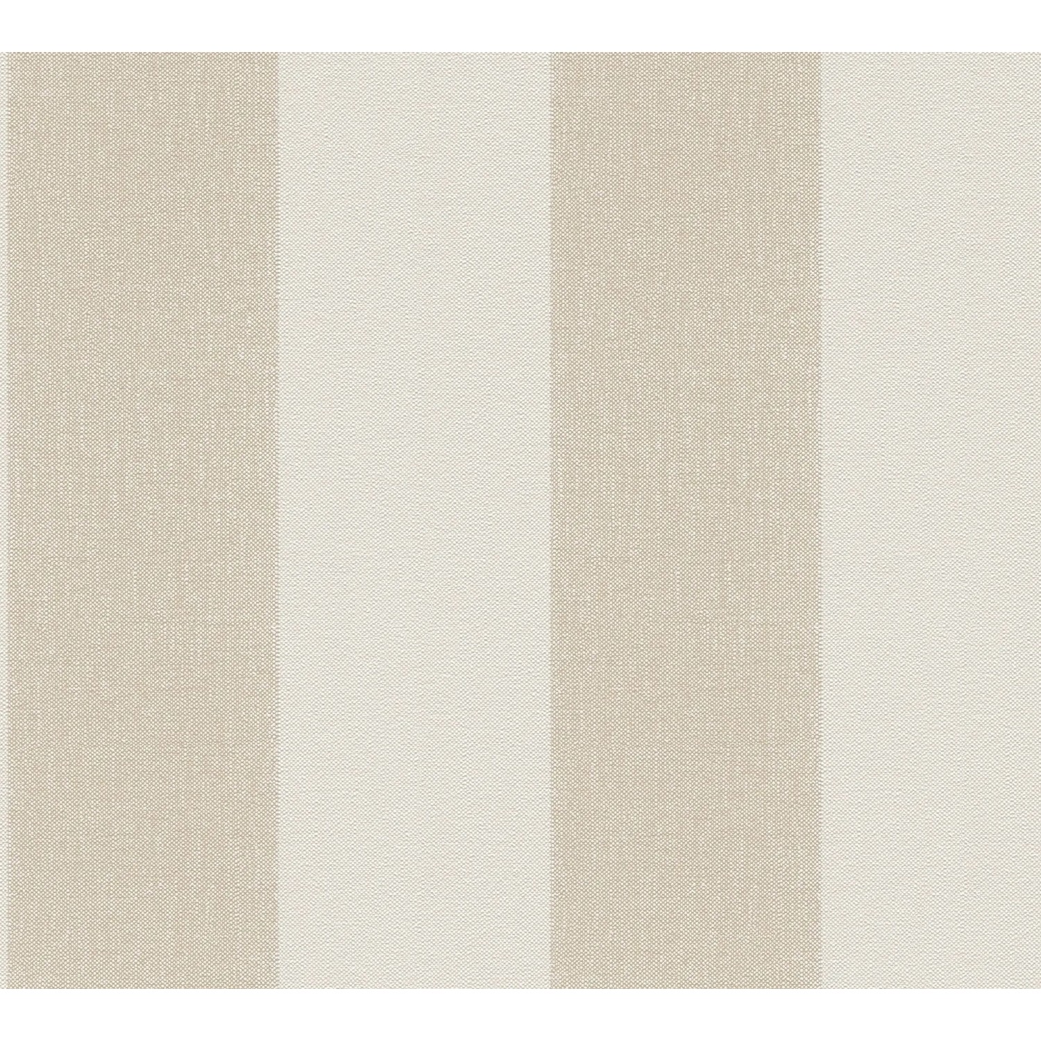A.S. Creation Vliestapete Pure Elegance Streifen Beige-Weiß 10,05 x 0,53 m FSC®