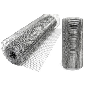 Niederberg Volierendraht, verzinkt, 19x19mm, 25m Rolle, Maschendraht für Zaunbau & Sichtschutz.