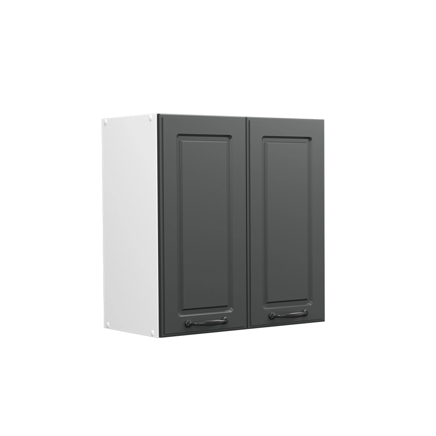 Vicco Hängeschrank R-Line Hängender Küchenschrank Anthrazit Landhaus/Weiß 60 cm