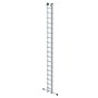 PROREGAL Sprossen-Schiebeleiter, 2-teilig, mit Traverse, 2x18 Sprossen, aus Aluminium.
