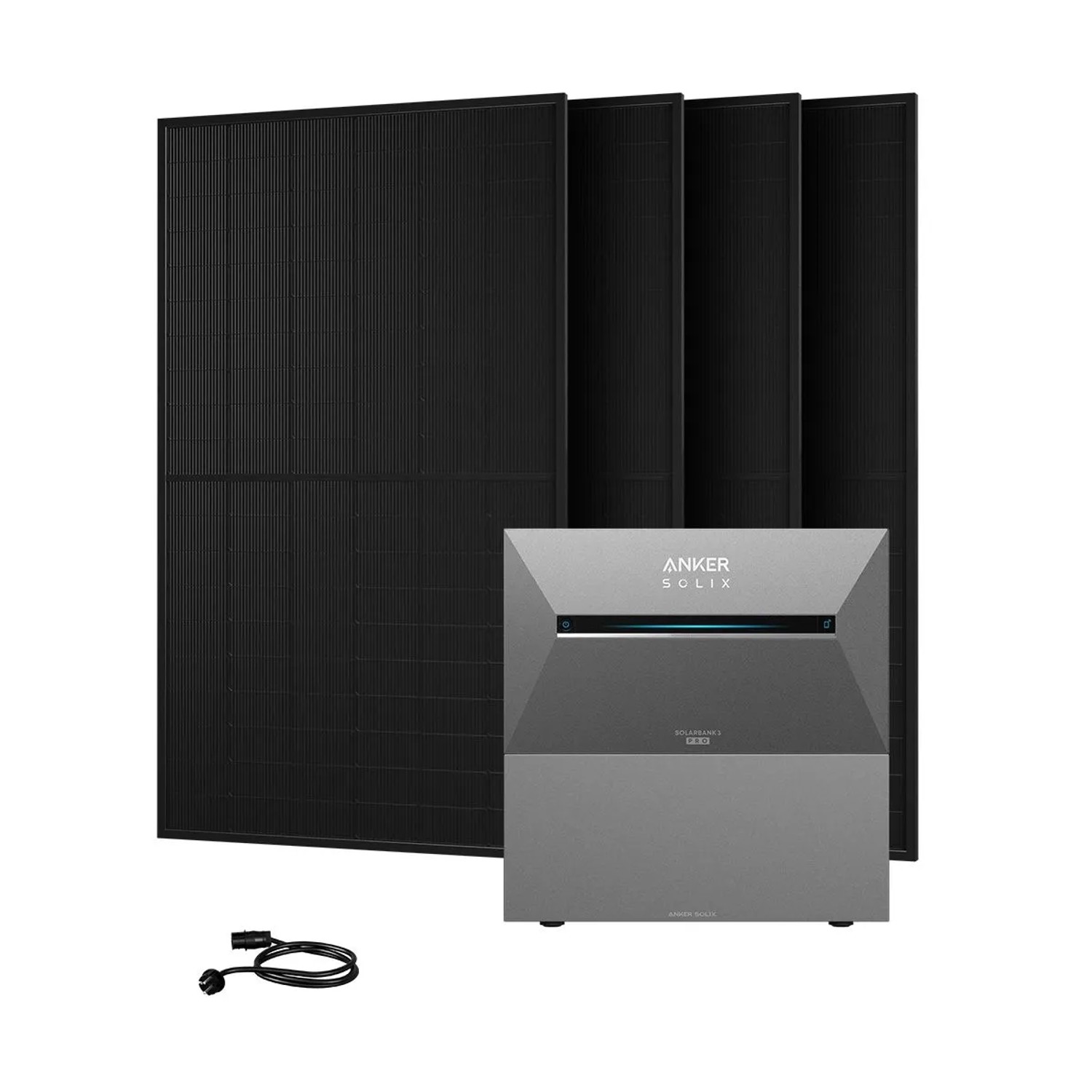 Anker Solix Balkonkraftwerk 2000 Wp Solarbank 3 E2700 Pro Und BP2700