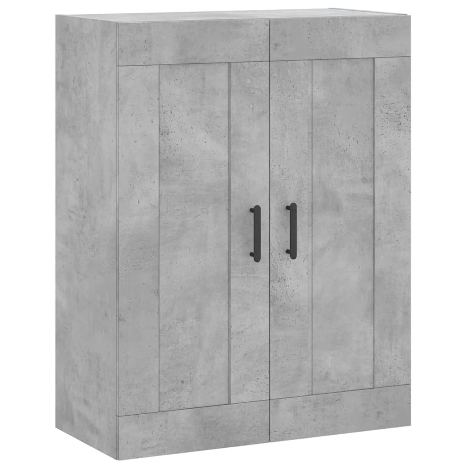 vidaXL Wandschrank Betongrau 69,5x34x90 cm Holzwerkstoff 830392 günstig online kaufen