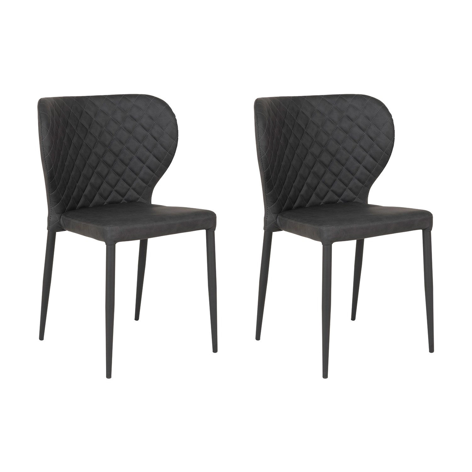 ebuy24 Pisa Esszimmerstuhl Dunkel Grau Schwarz günstig online kaufen
