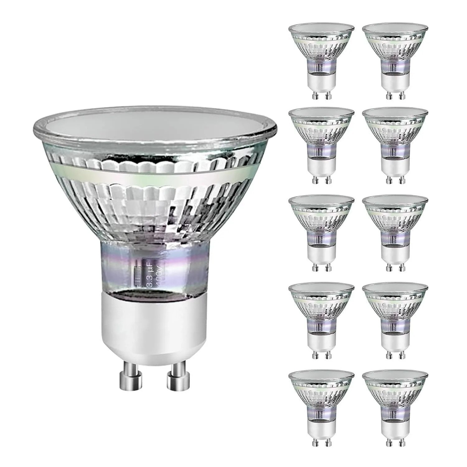 NETTLIFE LED Leuchtmittel aus Glass L5Transparent 10er-Set