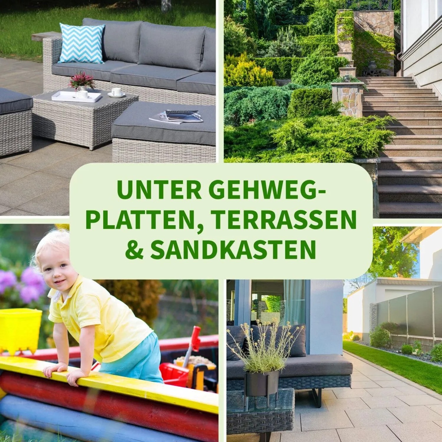 TTL GARDEN Unkrautvlies, 150g/m², 2x5m, schwarz. Gartenvlies für Beet, Hochbeet und Gartenprojekte.