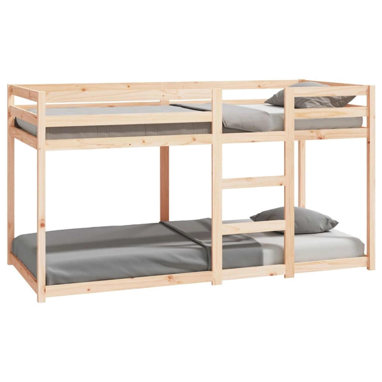 vidaXL Etagenbett ohne Matratze 90x200 cm Massivholz Kiefer 3206504 günstig online kaufen