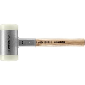 Halder Supercraft Schonhammer Ø 80 mm Rückschlagfrei mit StahlschRotfüllung