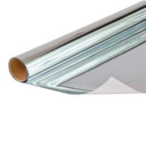 Venilia Fensterfolie Vitrostatic Premium, spiegelnde Sichtschutzfolie auf Rolle.