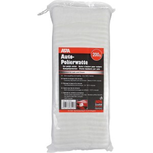 APA Polierwatte 200g im Beutel, Autopflege für Lack und Chrom.