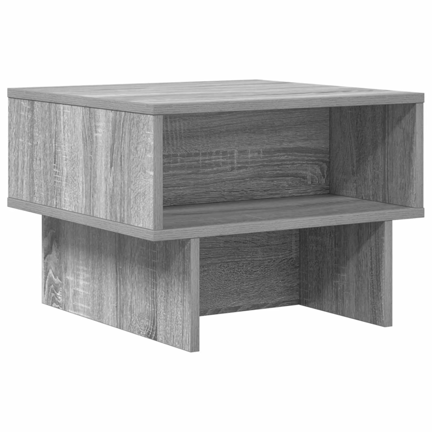 vidaXL Couchtisch Graues Sonoma 48 x 46 x 35 cm Holzwerkstoff 8000233 günstig online kaufen