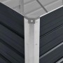 vidaXL Garten-Hochbeet Anthrazit 100 x 40 x 45 cm Verzinkter Stahl 45733_6