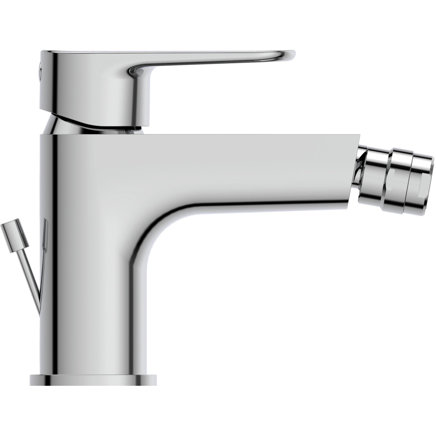 Ideal Standard Cerafine O Bidetarmatur in Chrom, moderne Badarmatur mit Heißwasserbegrenzer.