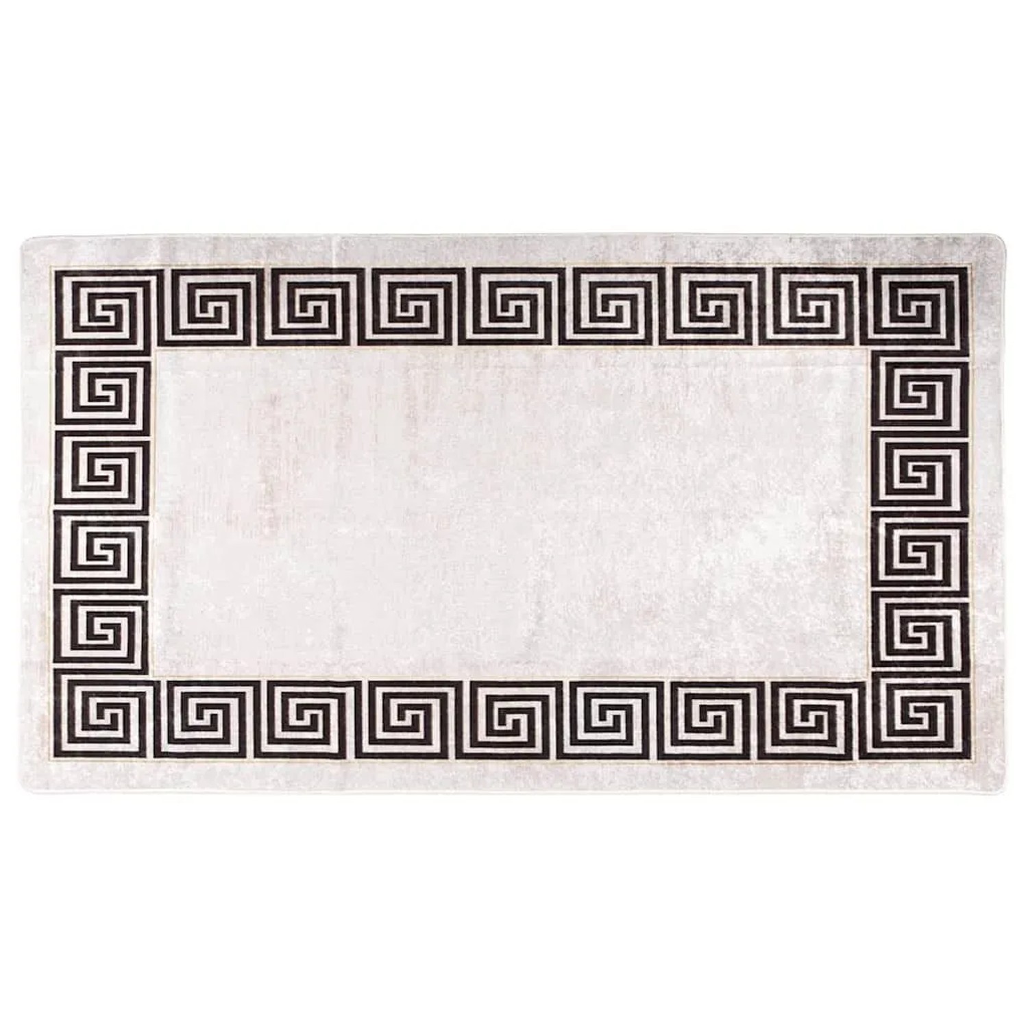vidaXL Teppich Waschbar 190x300 cm Hellbeige Rutschfest 337950