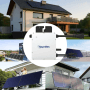 SUNNIVA Balkonkraftwerk 500W mit Hoymiles Wechselrichter und bifazialen Solarmodulen.