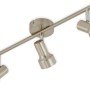 Briloner LED-Spot mit 3 Leuchten in Nickel matt, ideal für Wohnräume.