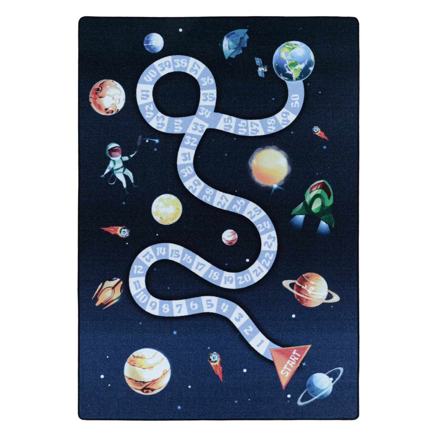 Ayyildiz Kinderteppich Play 2910 Marineblau 80 cm x 120 cm