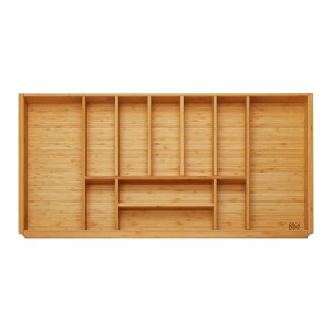 SOTECH ORGA-BOX 3 Bambus Besteckeinsatz Für 100er Schublade 473x897x56 mm 11 Fächer Für Nobilia Küchen Ab August 2012