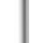 Weißes Hettich Tischbein, Ø 30 mm x 300 mm, für Möbelbau.