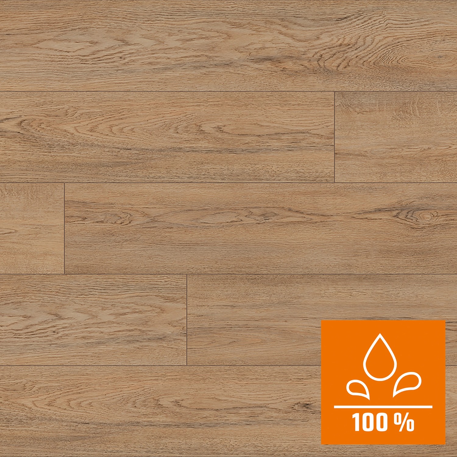 Poseidon Laminatboden Malibu Oak 7 mm wasserresistent günstig online kaufen