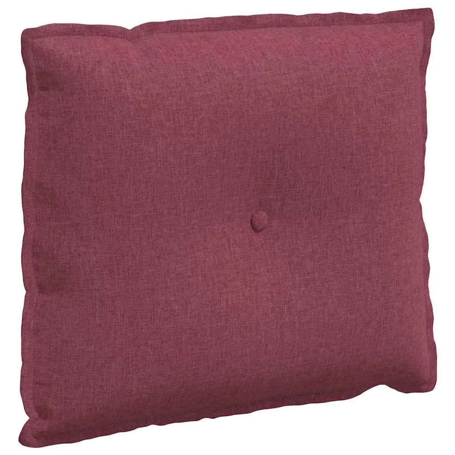 vidaXL Rückenkissen Weinrot 60 x 19 x 50 cm Stoff 42014661