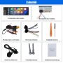Junsun 6.3 Zoll Autoradio Zubehör: Gerät, Rückfahrkamera, Kabel, Mikrofon, Installationstools, Anleitung. CarPlay, Android Auto.