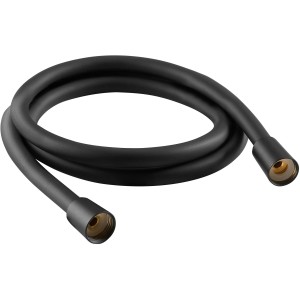 Schwarzer Schöner Wohnen Brauseschlauch Tesko, 175 cm, aus Kunststoff.