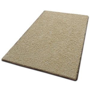 Beiger Shaggy Teppich Barcelona 200x150 cm, weicher Wohnteppich nach Maß.