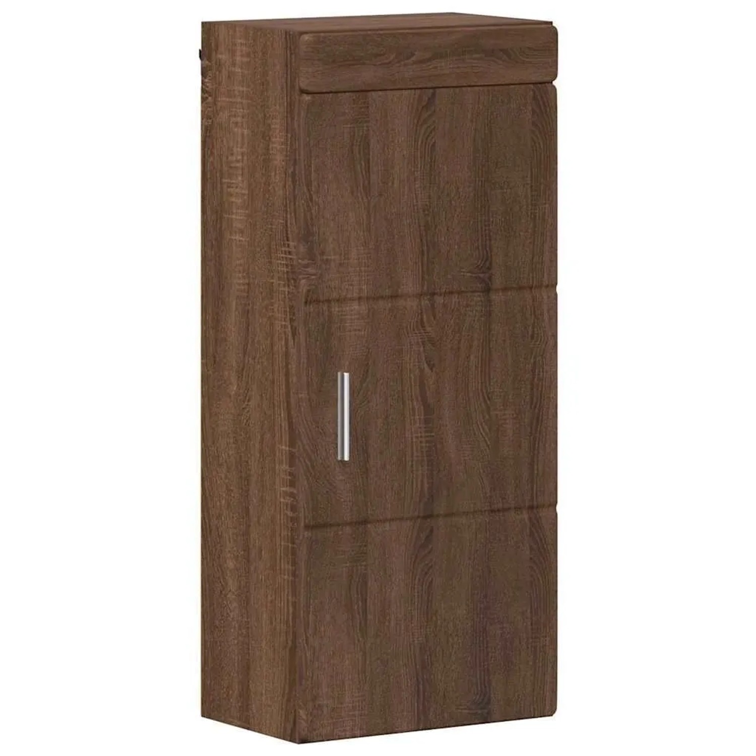 vidaXL Badezimmer-Wandschrank TULUM Braun Eichen-Optik Holzwerkstoff 880338