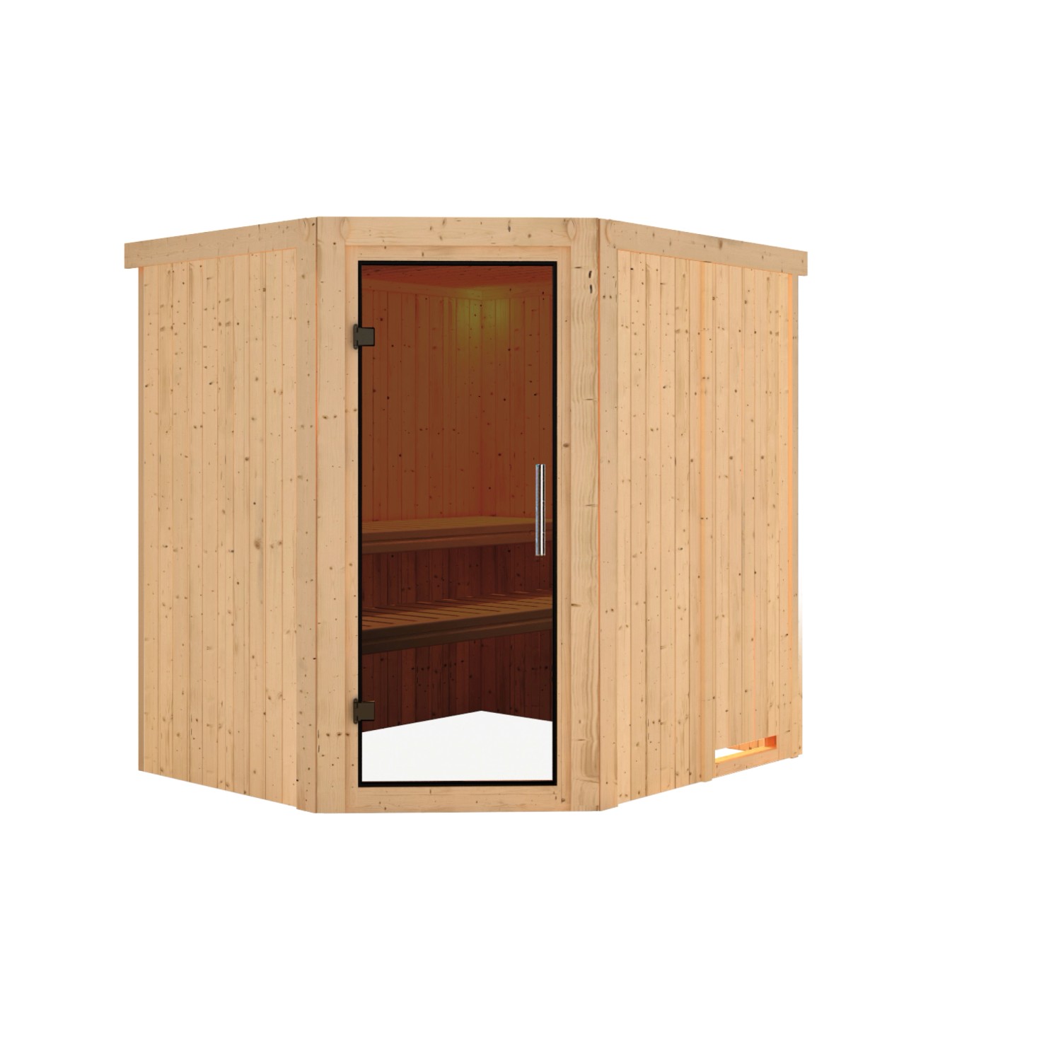 Chillroi Sauna Mitchell SET Naturbelassen Ohne Ofen günstig online kaufen