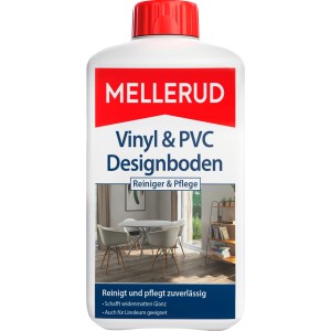 Mellerud Vinyl Reiniger & Pflege, 1l Flasche für Linoleum, PVC & Designböden. Reinigt, schützt und pflegt.