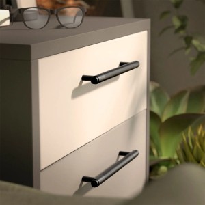 SOTECH Möbelgriff Blackline VIII BA 128 mm Schwarz Matt