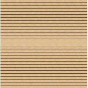 Sichtschutzelement Rhombus Lärche/Alu, 180x180cm, mit horizontalen Lamellen für den Garten.