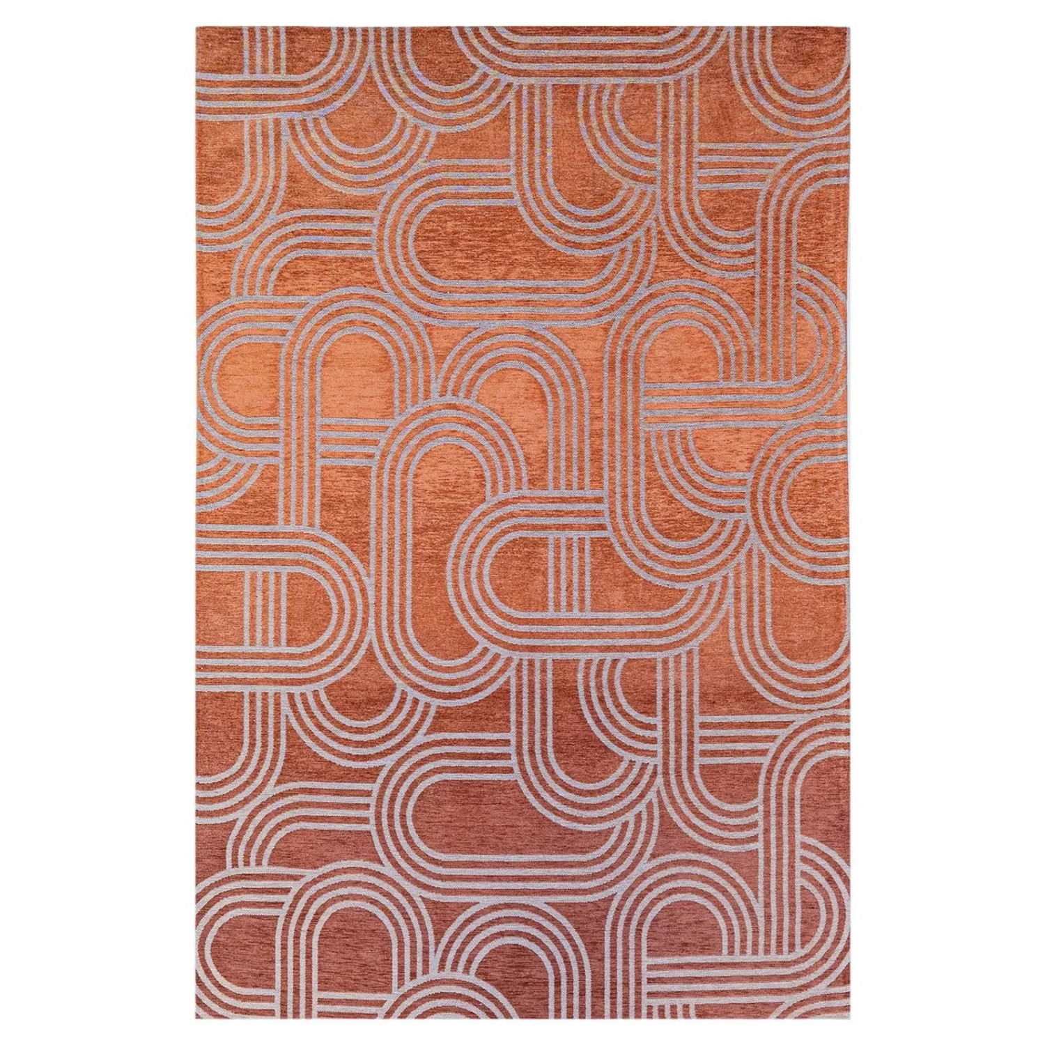 Lola&Moi Teppich Red Pepper Rot 170x240cm