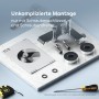 AM.PM Flash Wannenarmatur Aufputz Chrom mit Montagezubehör für Bad & Dusche.