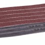 Proxxon Schleifbänder BS/E, 5 Stk., K80, für Miniaturwerkzeuge. Edelkorund, ideal für Metall, Holz, Kunststoff.
