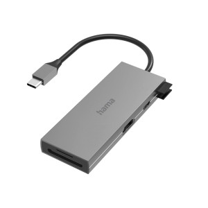 Hama USB-C-Hub Multiport 6 Ports 2 x USB-A 1 x USB-C / HDMI / SD / microSD