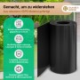 Bambusbörse Wurzelsperre Rhizomsperre Stärke 1 mm Länge 20 m Breite 50 cm_3