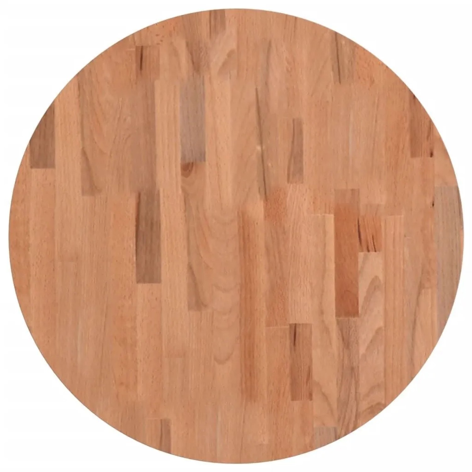 vidaXL Tischplatte Ø60x4 cm Rund Massivholz Buche 355944