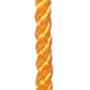 Orangefarbenes Happy People Klettertau für Kinder, 190 cm lang, mit Knoten.