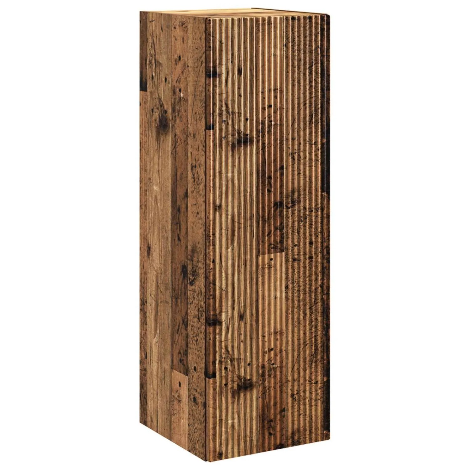 vidaXL Wandmontierter Badezimmerschrank Altholz 33 x 34,5 x 100 cm 890530
