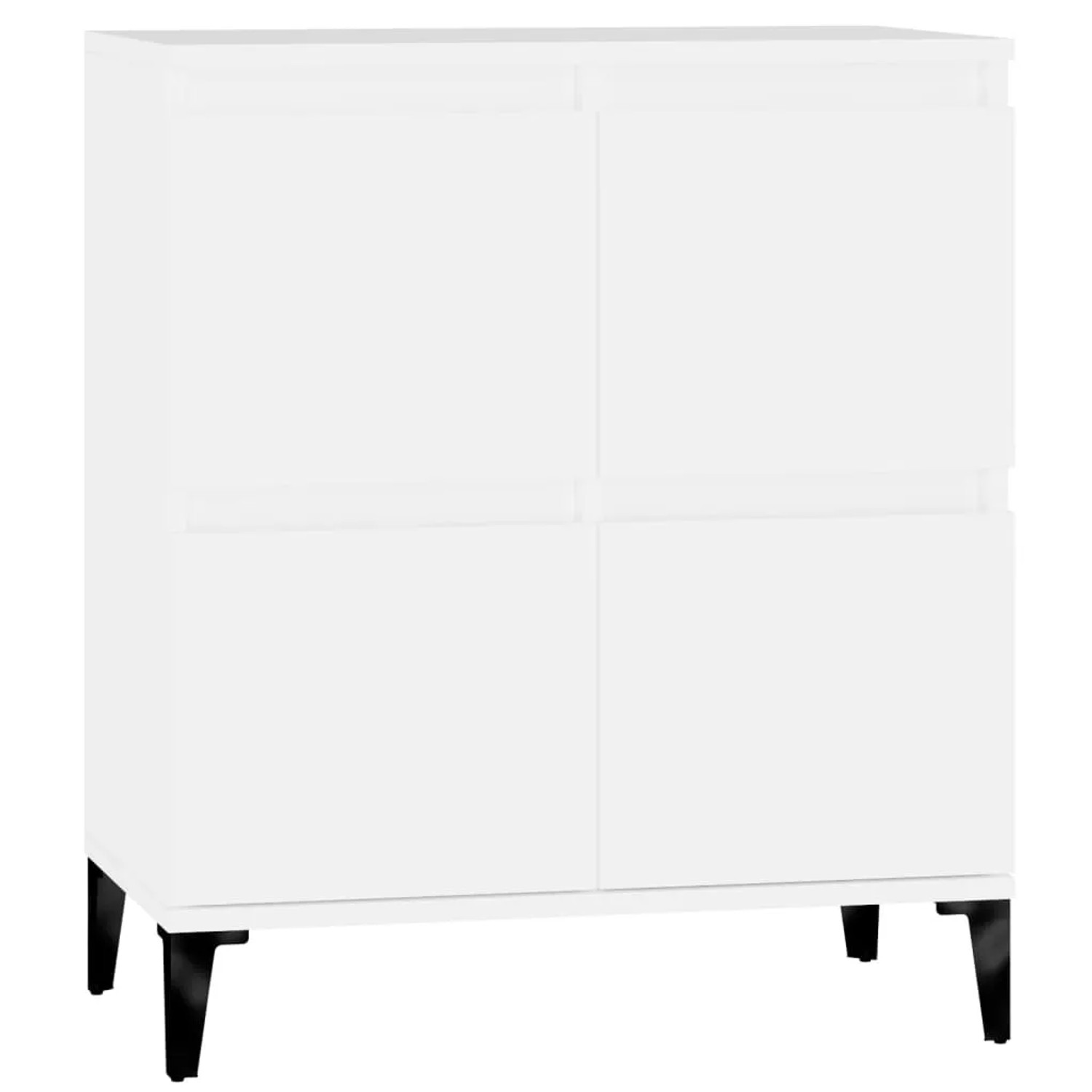 vidaXL Sideboard Weiß 60x35x70 cm Holzwerkstoff 821164