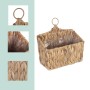 Relaxdays Blumenampel Wasserhyazinthe Natur Wasserdicht Ausgekleidet 29 cm x 28 cm x 15 cm 0,42 kg_5