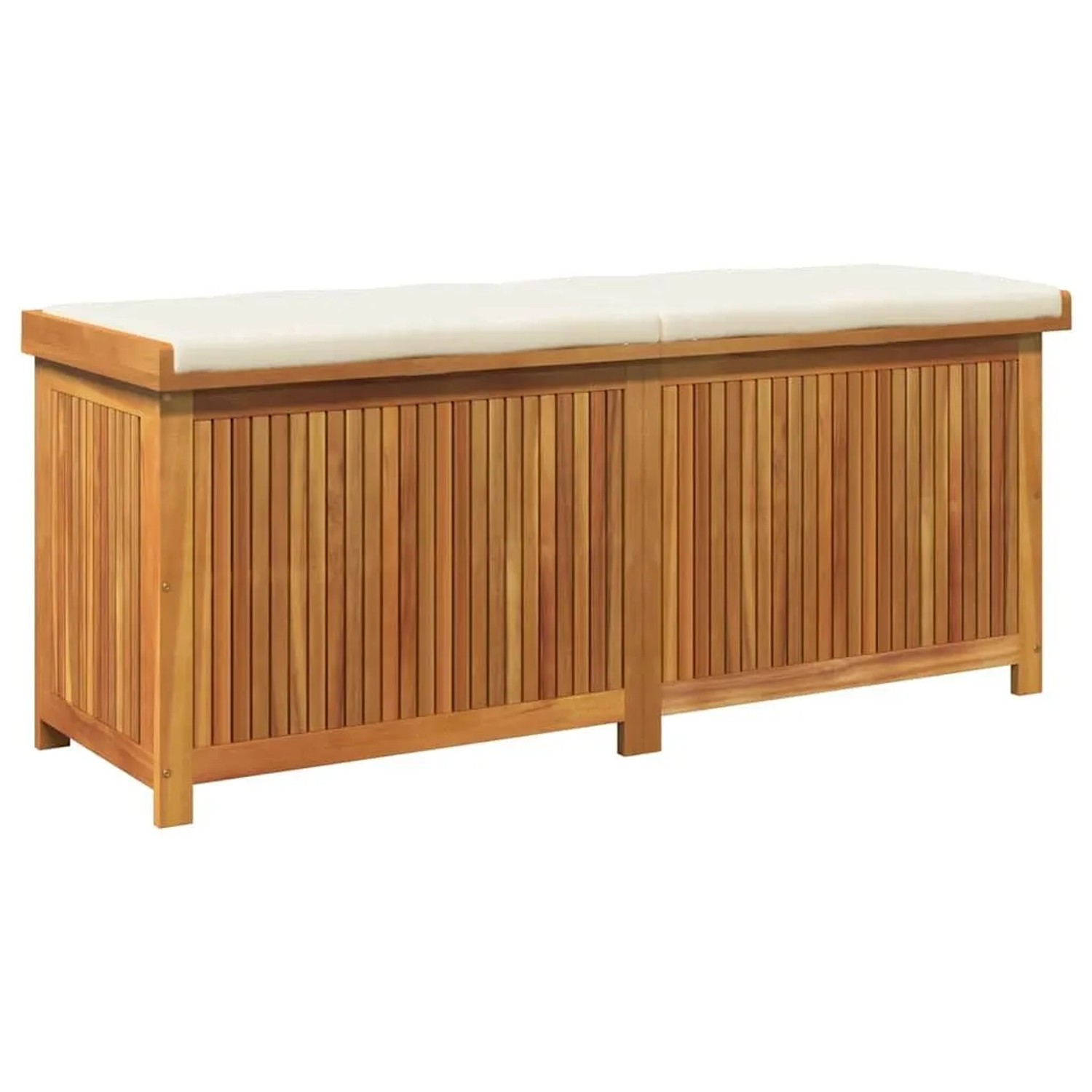 vidaXL Outdoor-Kissenbox 150x50x60,5 cm Massivholz Akazie 4106476