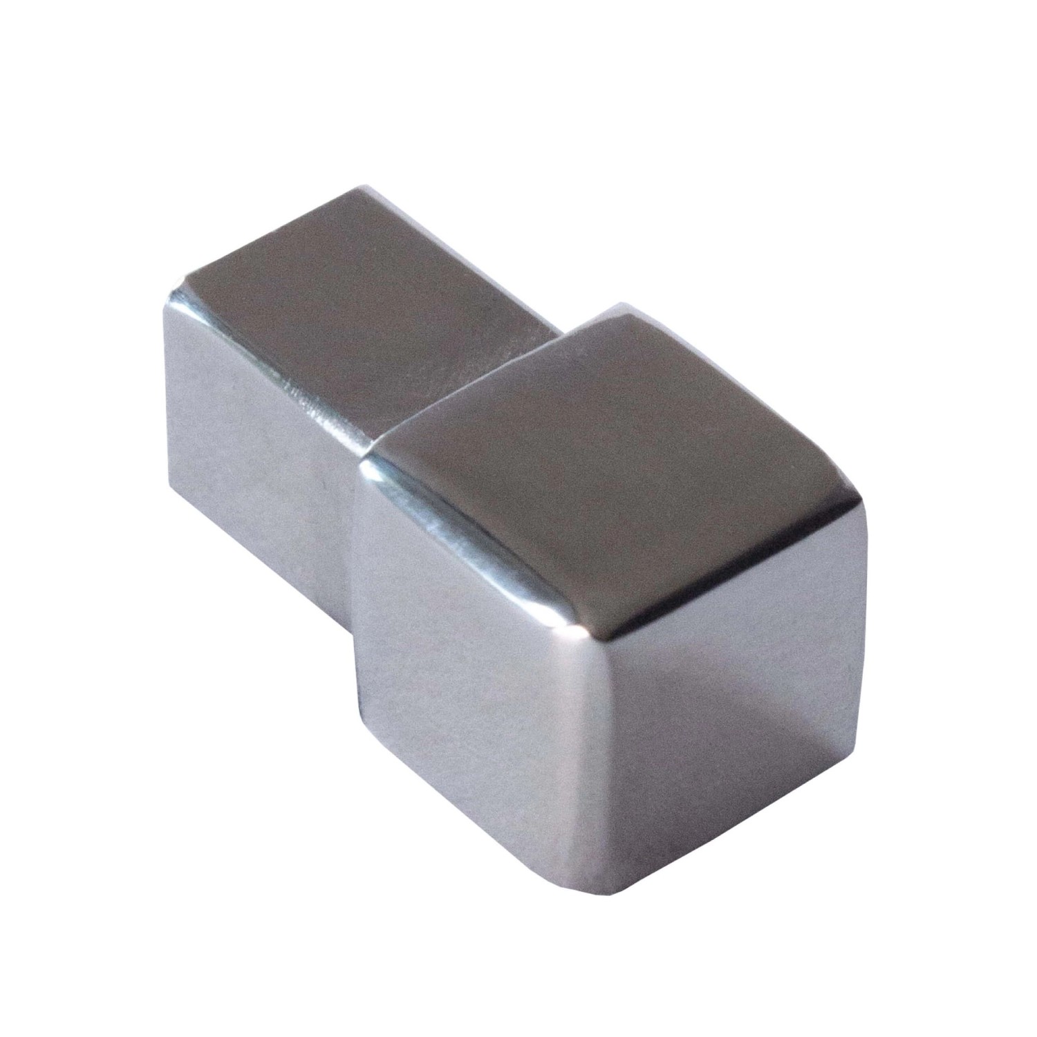 Dalsys Endstück Quadratprofil 10mm Edelstahl Poliert Eckstücke günstig online kaufen