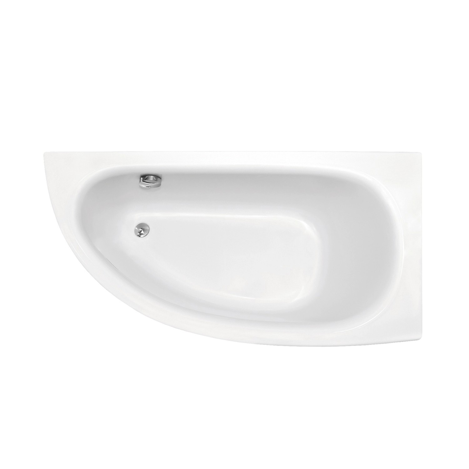 Bad Land Badewanne Eckwanne MILENA 150x70 Rechts Ablauf Füße günstig online kaufen
