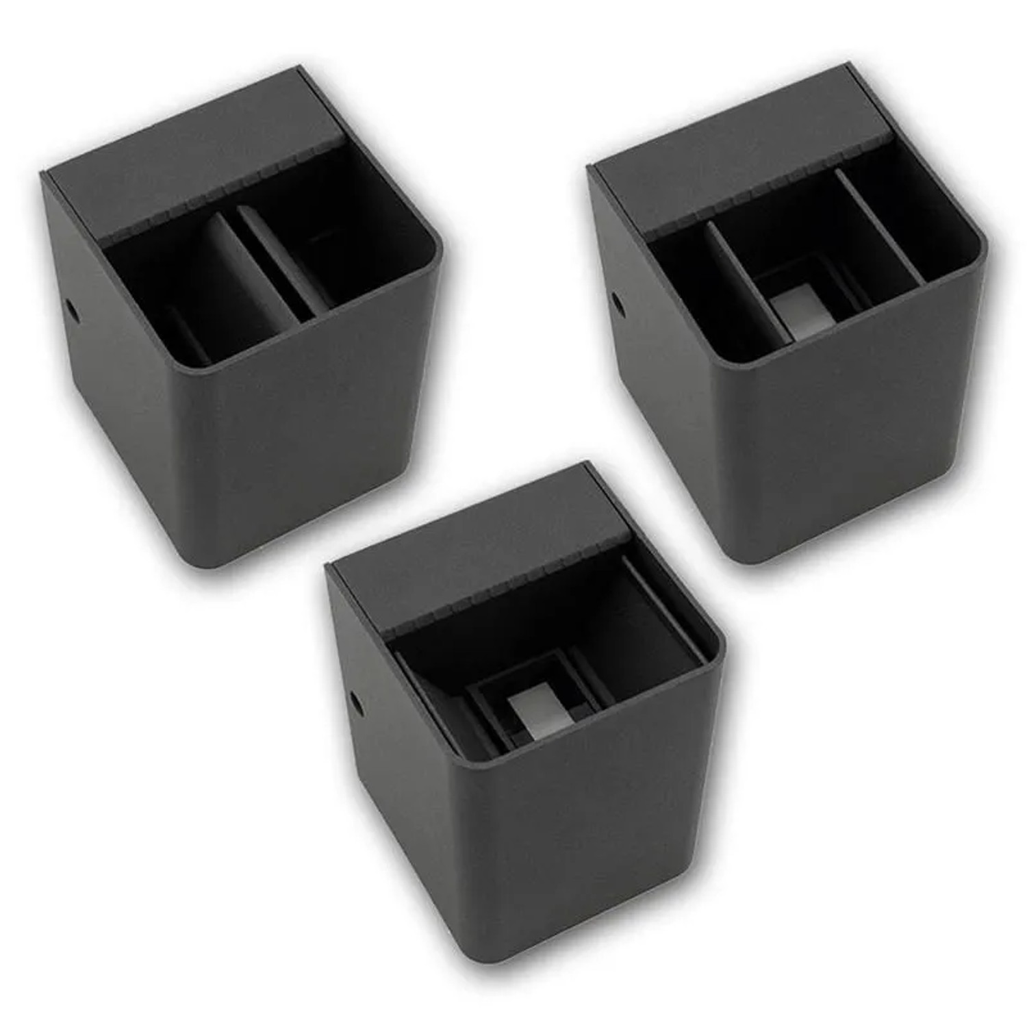 ChiliTec LED Wandleuchte FACHADA IP54 2x35W Warmweiß